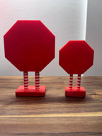 Santa Please STOP Here - Hermit Crab Holiday Sign  3D Printed PLA | 2 sizes available