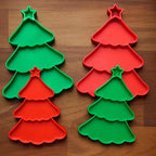 Hermit Crab Christmas Tree Food & Foraging Dish  Holiday 3D Printed Tray