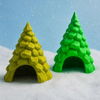 Hermit Crab Tree Hide | 3D Printed PLA Hideaway | Cozy Crabitat Decoration | Small & Large Sizes