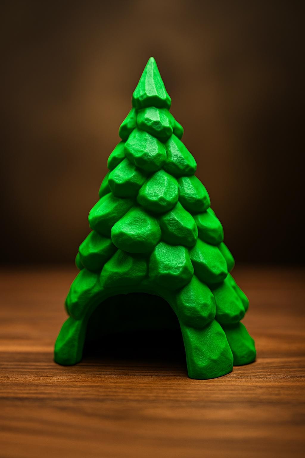 Hermit Crab Tree Hide | 3D Printed PLA Hideaway | Cozy Crabitat Decoration | Small & Large Sizes