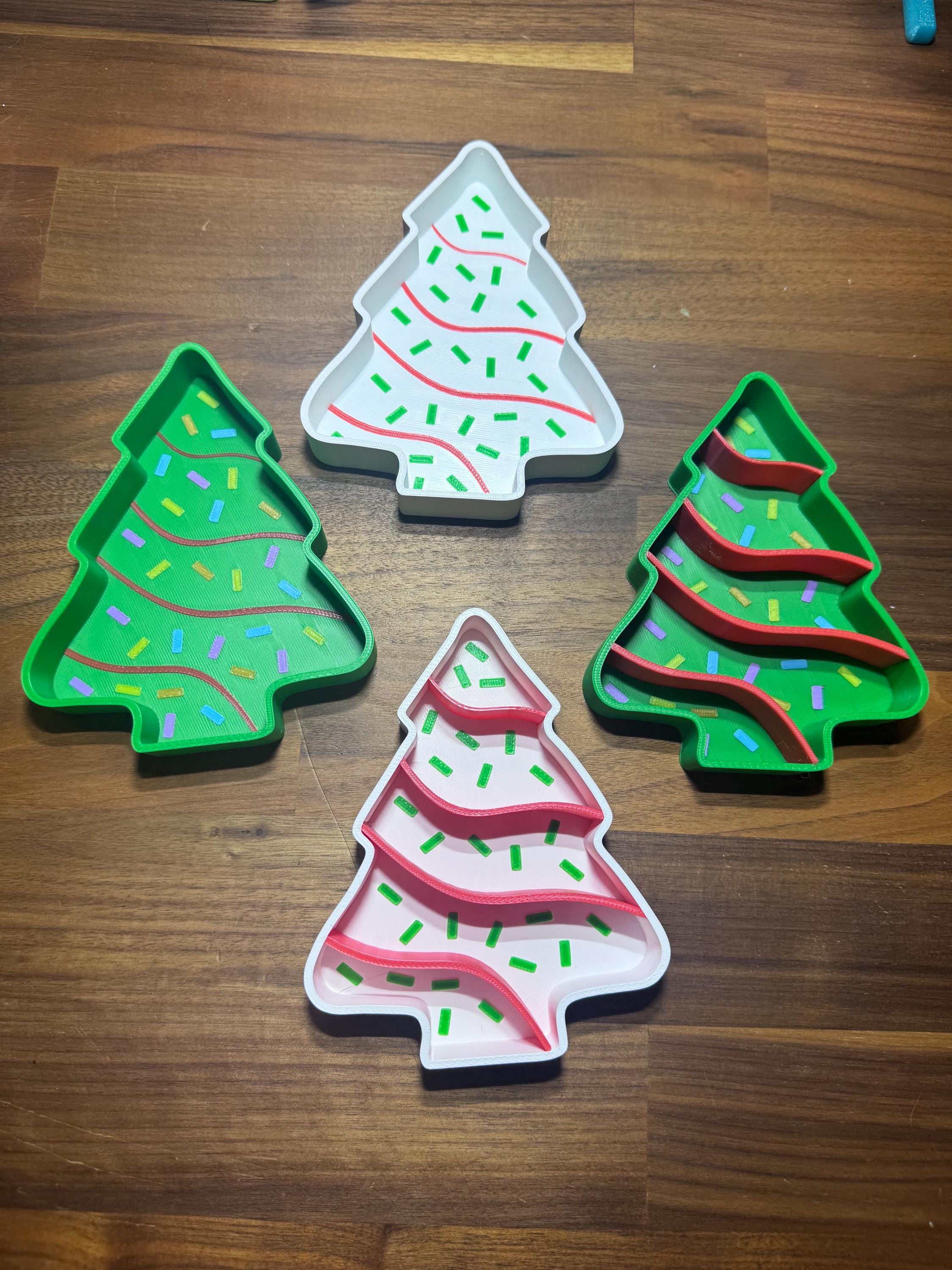 Christmas Tree Hermit Crab Dish | 3D Printed Holiday Food Dish
