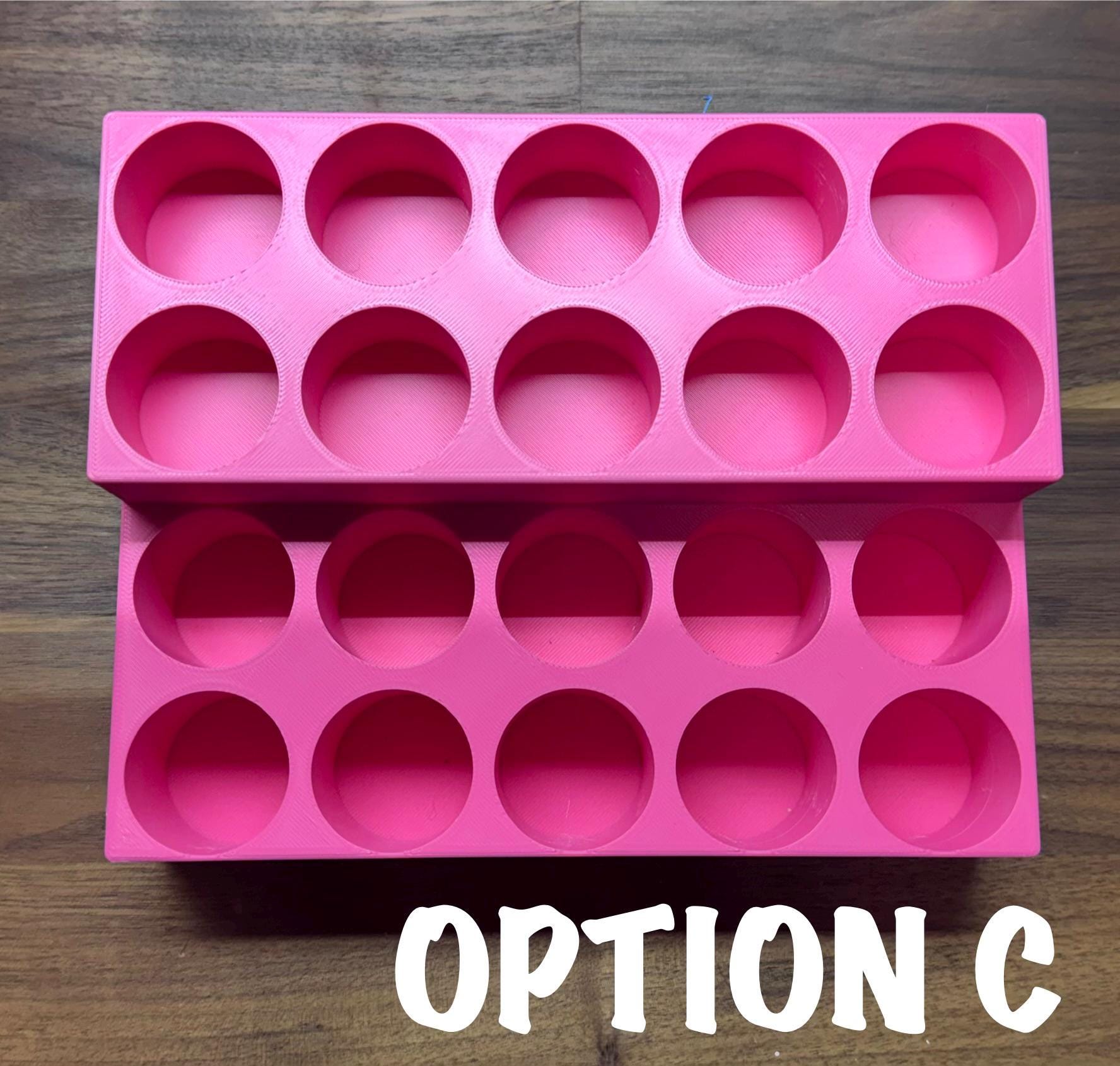 3D Printed Hermit Crab Oil Bottle Organizer | Crabby Comforts
