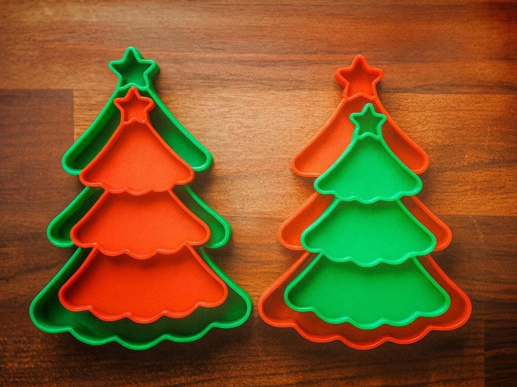 Hermit Crab Christmas Tree Food & Foraging Dish  Holiday 3D Printed Tray