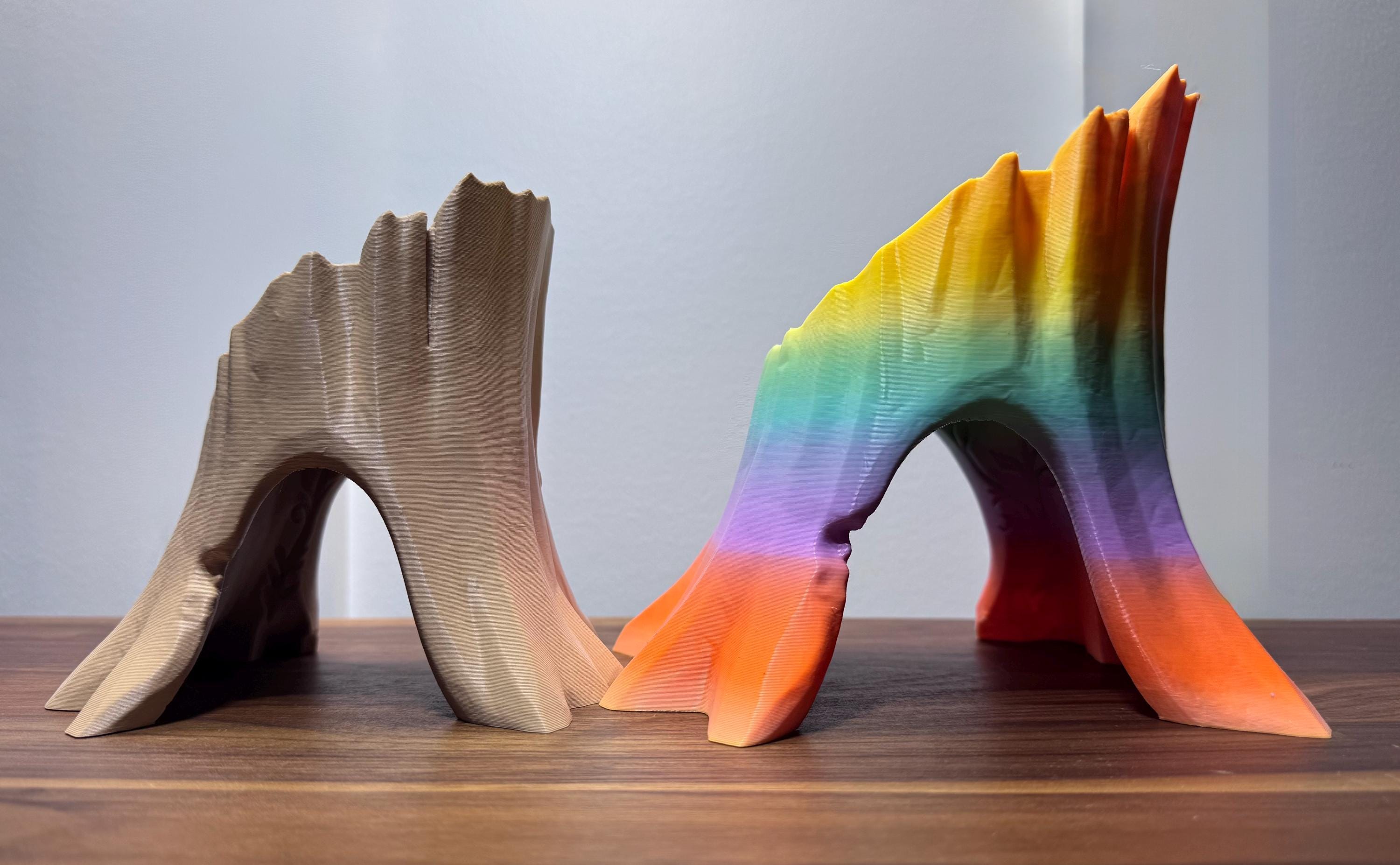 Woodland Tree Stump Hide | Hermit Crab Climbing & Hiding Hut | 3D Printed PLA | Multiple Colors  Sizes