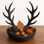 Antler Foraging Dish | Woodland Christmas Tank Decor (3D Printed PLA)