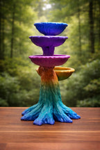 Hermit Crab Foraging Tree | Multi-Bowl Enrichment Stand | 3D Printed Crabitat Decor