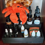 3D Printed Hermit Crab Oil Bottle Organizer | Crabby Comforts
