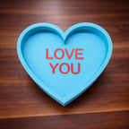 3D Convo Heart Food Dishes for Hermit Crabs | Valentines | Candy Heart