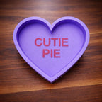 3D Convo Heart Food Dishes for Hermit Crabs | Valentines | Candy Heart