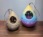 Hanging Hermit Crab Hideout Pod | Natural Terrarium Decor