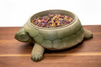 Turtle Foraging Food Dish | Hermit Crab, Reptile & Invertebrate Enrichment Bowl