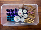 Hermit Crab Oil Bottle Holder Organizer - Compact Storage Insert | 5mL, 10mL and 30mL