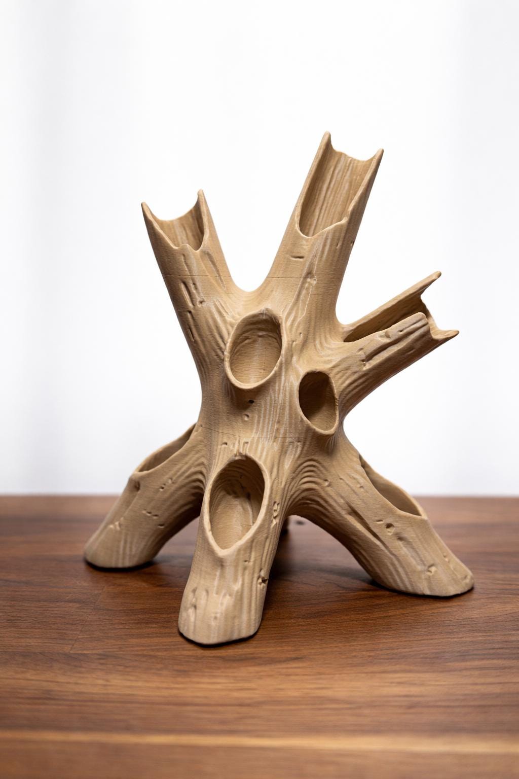 Forage & Climb Adventure Tree | Hermit Crab Foraging Climb Enrichment Toy | Treat-Hide Holes | 3D Printed PLA
