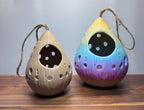 Hanging Hermit Crab Hideout Pod | Natural Terrarium Decor