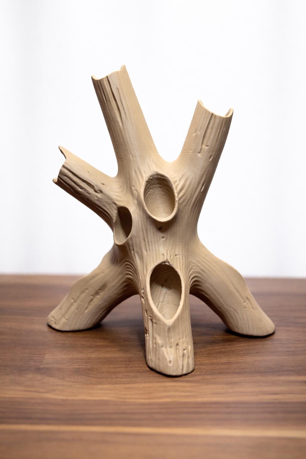 Forage & Climb Adventure Tree | Hermit Crab Foraging Climb Enrichment Toy | Treat-Hide Holes | 3D Printed PLA
