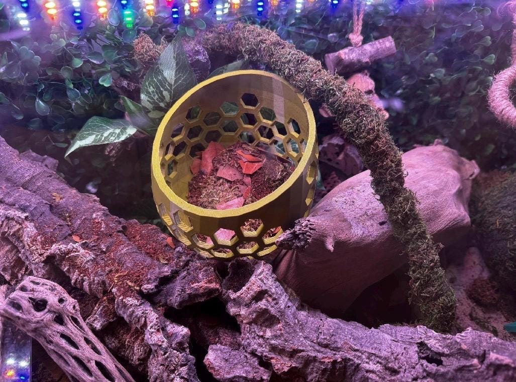 Mossy Hideaway -- 3D Printed Moss Pit - New Design and More Sizes!