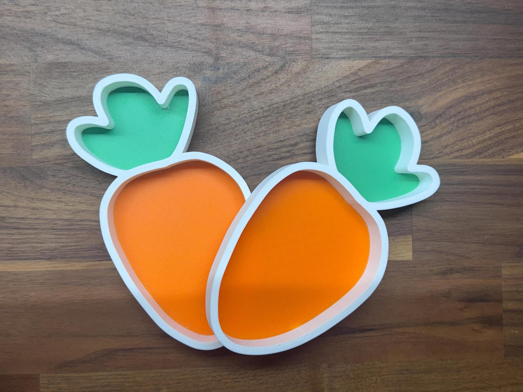 Carrot Hermit Crab Food Dish | 3D Printed PLA Feeder Tray  | Reptile & Crabitat Dish